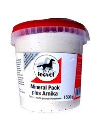Glinka chłodząca z arniką Leovet Mineral Pack plus Arnika 1500g